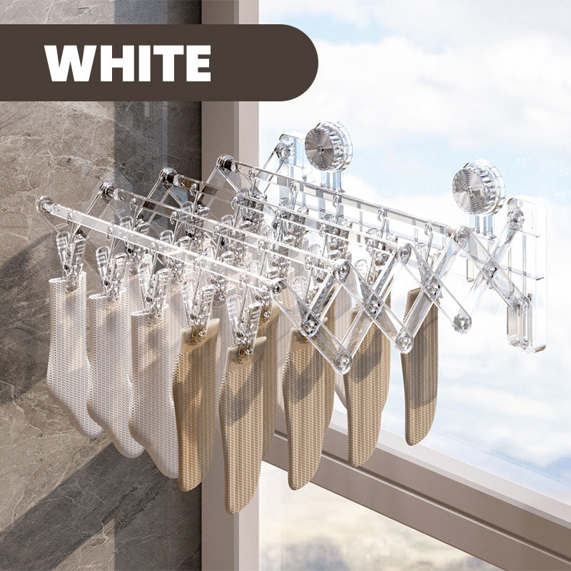 🎅Xmas Sales - 50% OFF🎄20-Clip Foldable Suction Cup Drying Racks zanzzea