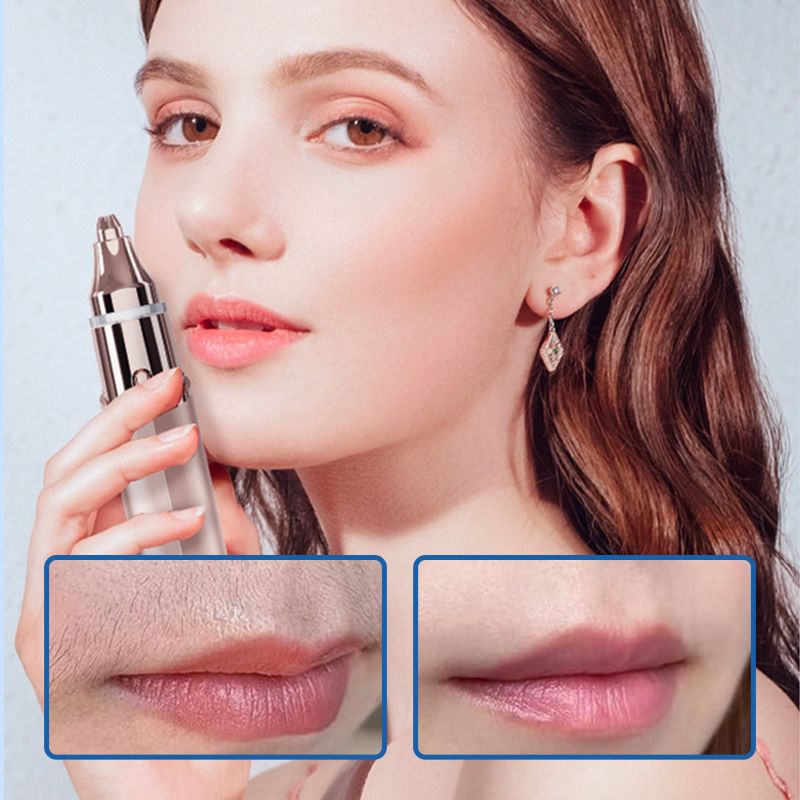 💗2-in-1 Facial Hair Remover & Eyebrow Trimmer