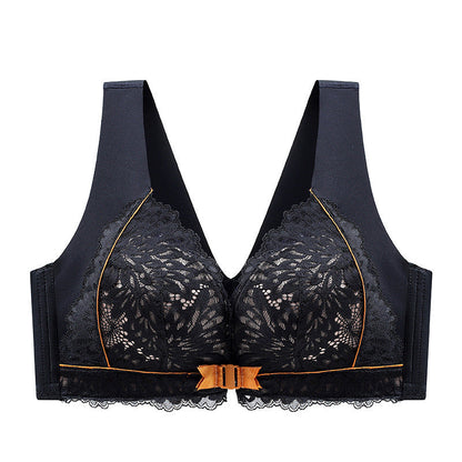 🎅Xmas Sales - 50% OFF🎄Women's Front-Clasp Lace Bra with Lift and Anti-Sagging Design