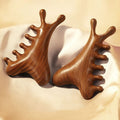 ✨LAST DAY BUY 1 GET 1 FREE!!✨4-in-1 Wooden Scalp Massage Comb Gua Sha Tool