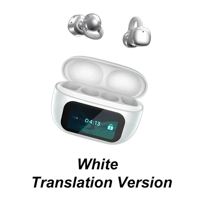 🔥Hot Seller🔥 High-Quality Sound, Clear Touch Control Bluetooth AI Translation Earbuds【Factory Direct】