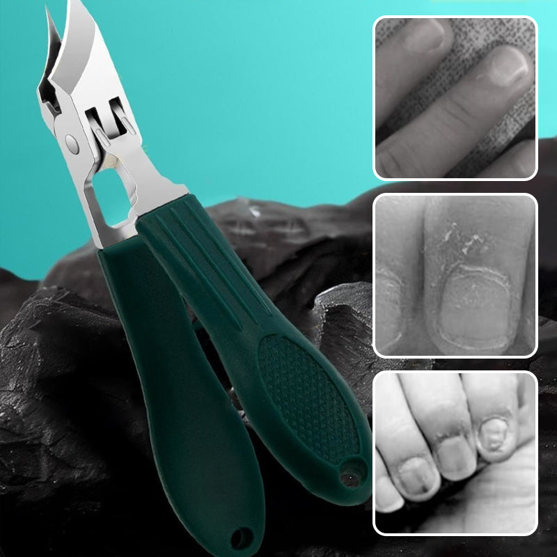 🔥LAST DAY PROMOTION -50%OFF🔥 Anti-Splash 25° Slant Edge Nail Clipper 3-Piece Set