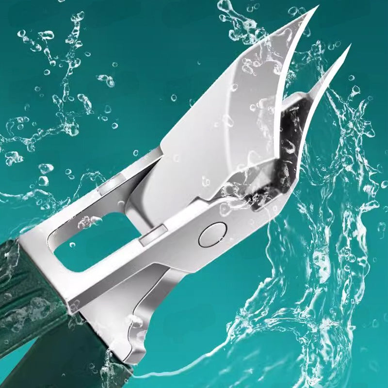🔥LAST DAY PROMOTION -50%OFF🔥 Anti-Splash 25° Slant Edge Nail Clipper 3-Piece Set