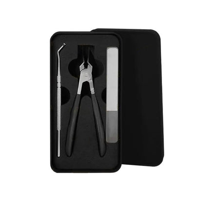 🔥LAST DAY PROMOTION -50%OFF🔥 Anti-Splash 25° Slant Edge Nail Clipper 3-Piece Set