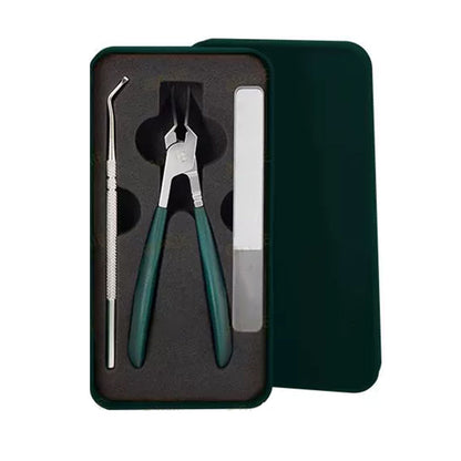 🔥LAST DAY PROMOTION -50%OFF🔥 Anti-Splash 25° Slant Edge Nail Clipper 3-Piece Set