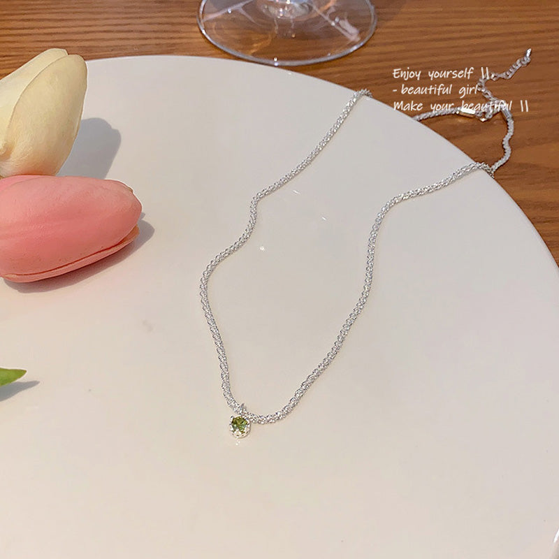 Spring Green Necklace