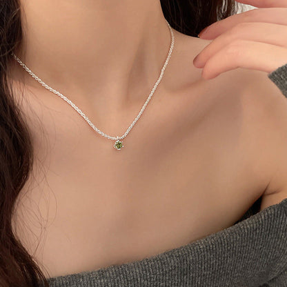 Spring Green Necklace