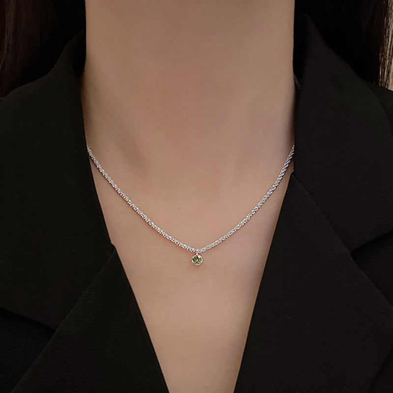 Spring Green Necklace