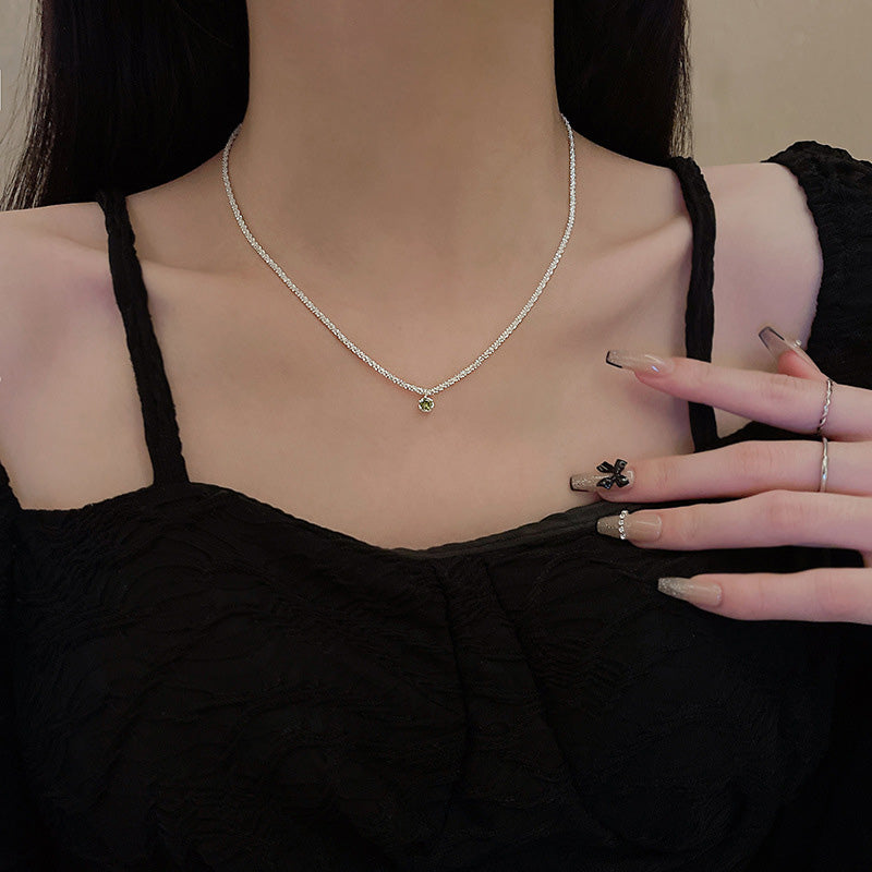 Spring Green Necklace