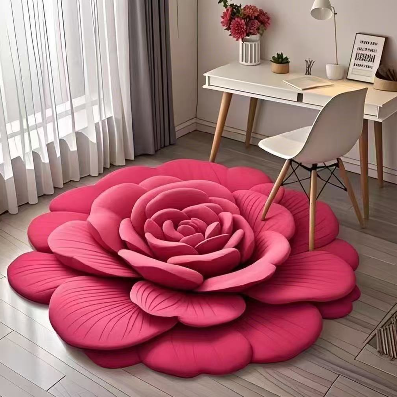 💜 LAST DAY PROMOTION - 50%OFF💜Floral Plush & Diatomaceous Earth Floor Mat