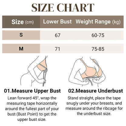 Women's Comfort Front Closure Strapless Bra