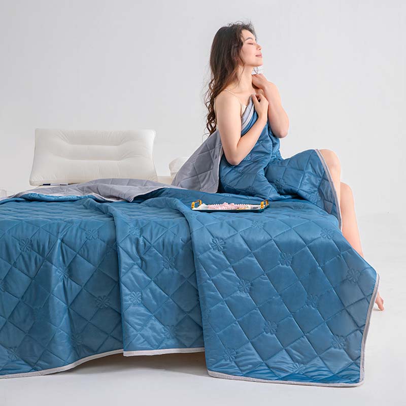 ❄️Hot Summer Sale 50% Off🧊Breathable Printed Washable Summer Cooling Comforter💤