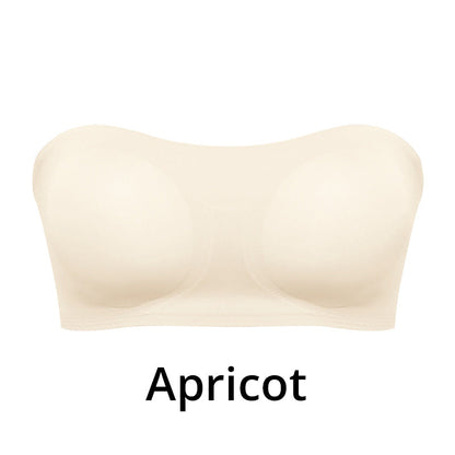 💜 LAST DAY PROMOTION - 50%OFF💜Strapless Wireless Bra with Crossover Side Closure