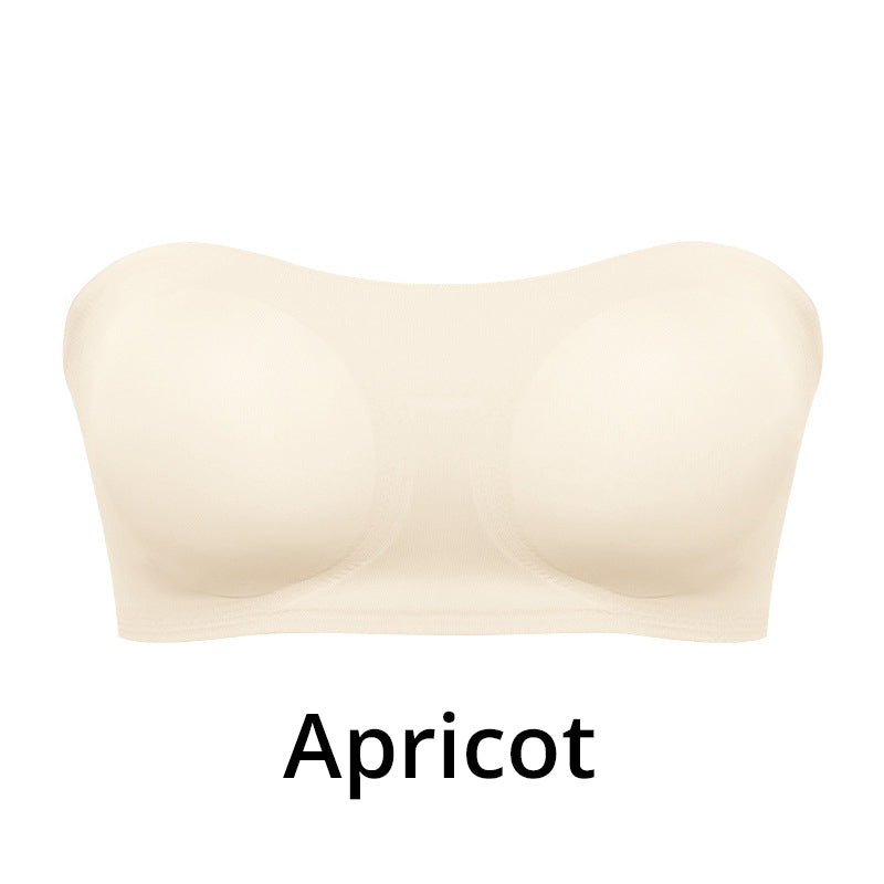 💜 LAST DAY PROMOTION - 50%OFF💜Strapless Wireless Bra with Crossover Side Closure