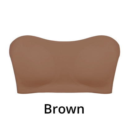 💜BUY 1 GET 1 FREE &💜Strapless Wireless Bra with Crossover Side Closure