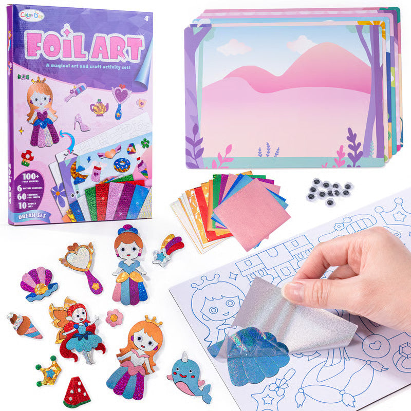 Children's Creative Fun Foil Art Set