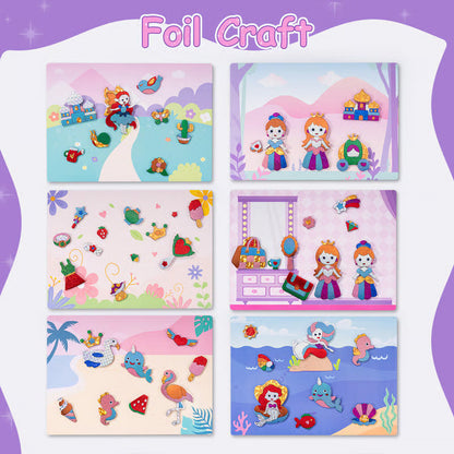 Children's Creative Fun Foil Art Set