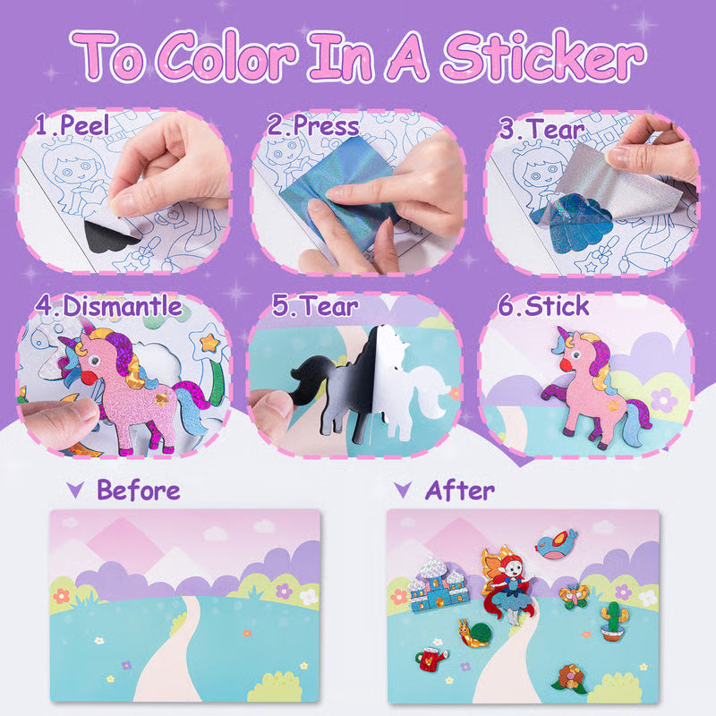 Children's Creative Fun Foil Art Set