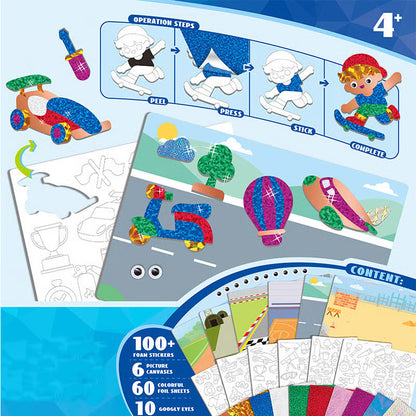 Children's Creative Fun Foil Art Set