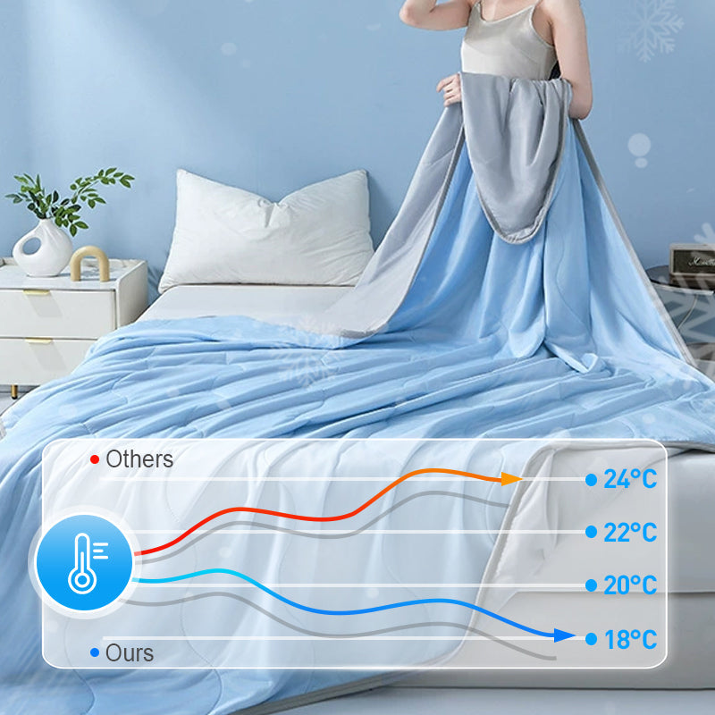 💜 LAST DAY PROMOTION - 50%OFF💜Comfortable Cooling Blanket