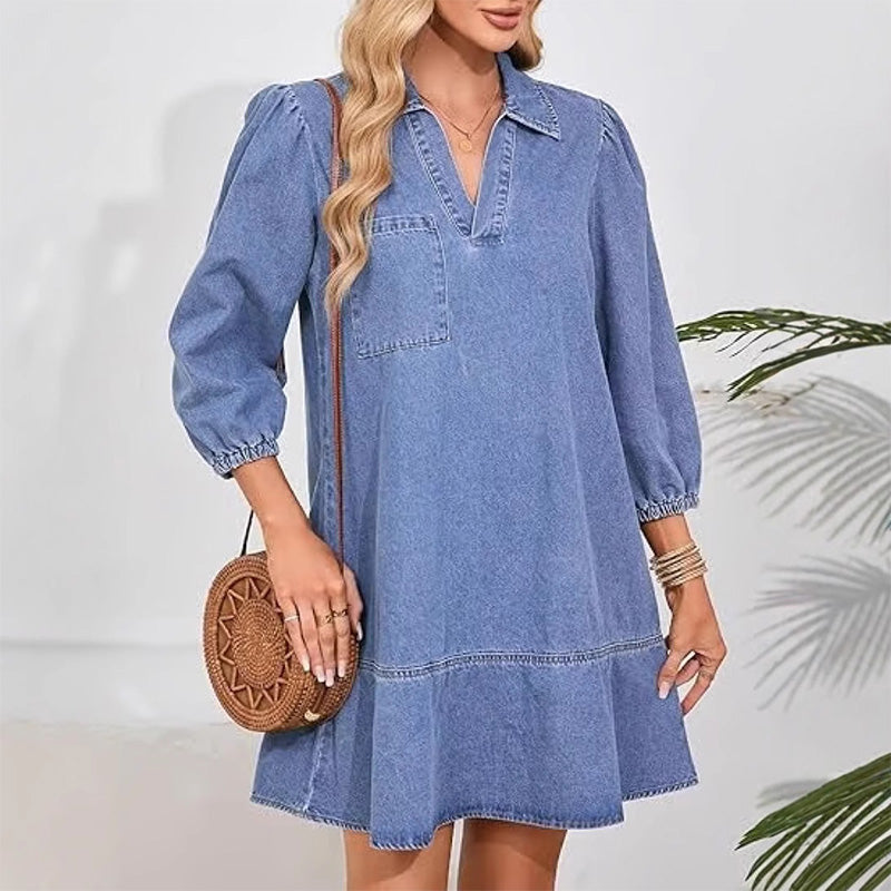 💜 LAST DAY PROMOTION - 50%OFF💜Women's Casual Denim Dress