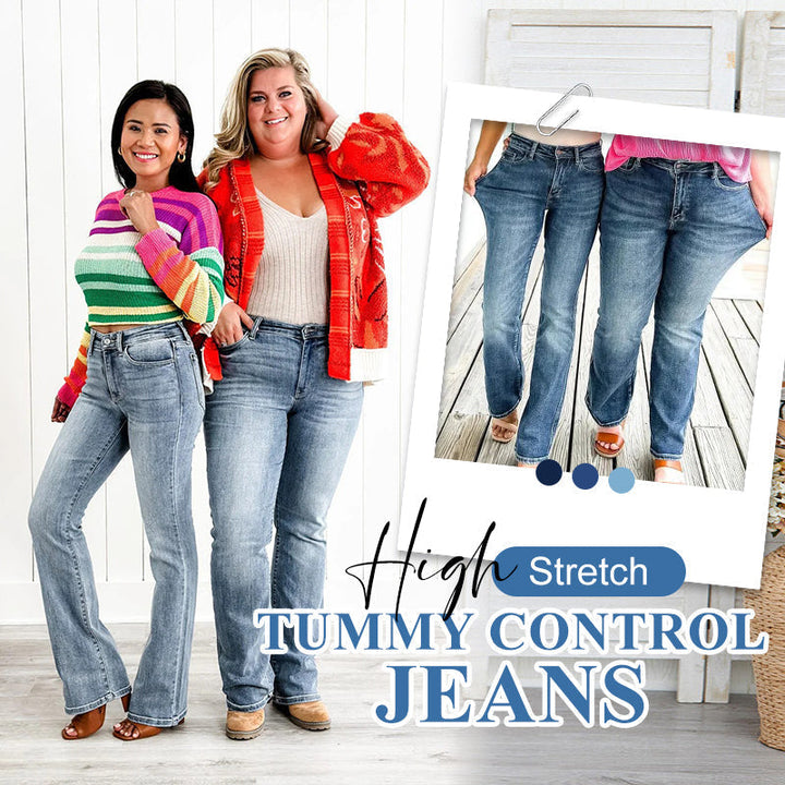 💜LAST DAY-50% OFF💜High Stretch Tummy Control Jeans
