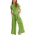 💜LAST DAY-50% OFF💜Women's Casual Fashion Two-Piece Set