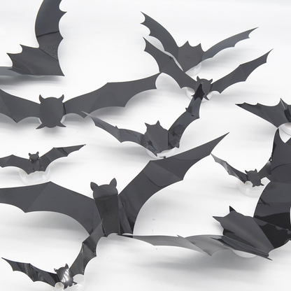 🔥Halloween Sale - 50% off 🎃3D Bat LED Wall Light Decor 🦇✨ – Easy Installation | Soft LED Glow for Living Room/Bedroom Festive Vibe