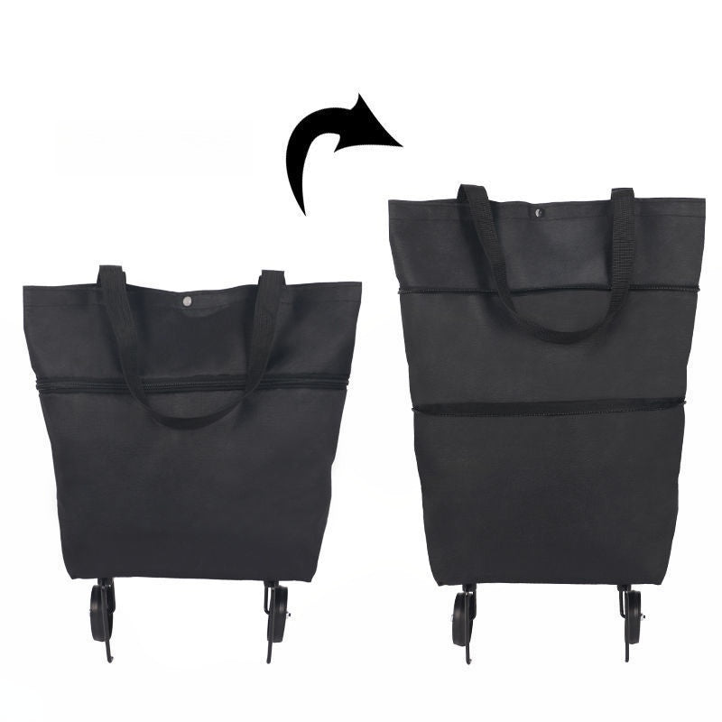 🔥2-in-1 Foldable Shopping Cart🛒