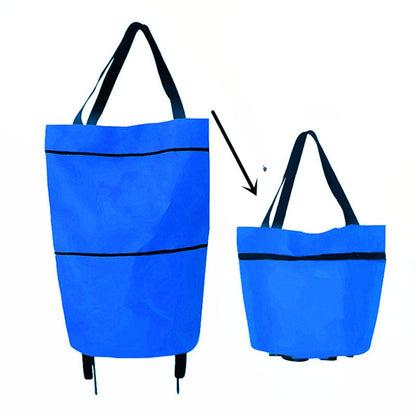 🔥2-in-1 Foldable Shopping Cart🛒