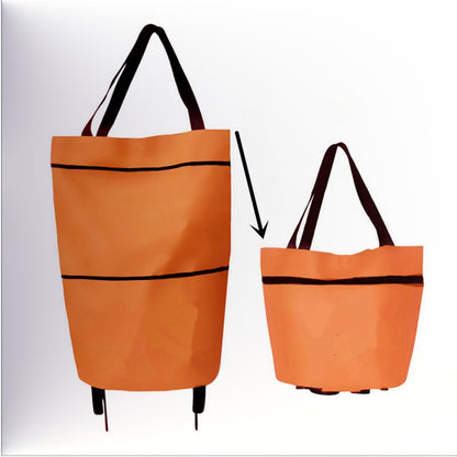 🔥2-in-1 Foldable Shopping Cart🛒
