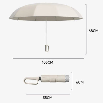 🌧️Reflective Strip Umbrella – Perfect for Night Commutes & Rainy Days