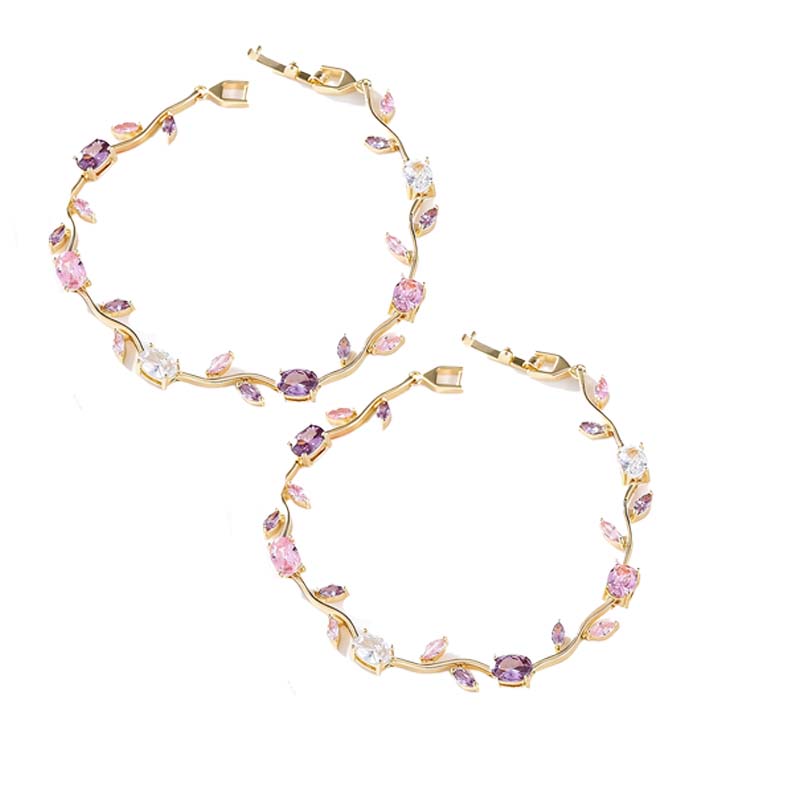 💜 LAST DAY PROMOTION - 50% OFF💜Women's Dainty Leaf Charm Bracelet