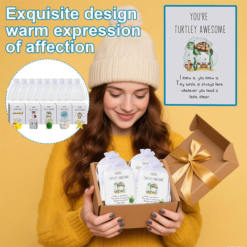 🎅Xmas Sales - 50% OFF🎄25 PCS SET🎄 - Animal Pun Note Cards zanzzea