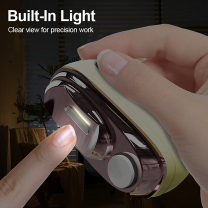 🔥2-in-1 Smart Electric Nail Trimmer & Polisher for All Ages 👨‍👩‍👧‍👦 – Blade-Free, Blood-Free & Stress-Free Nail Care! 💅