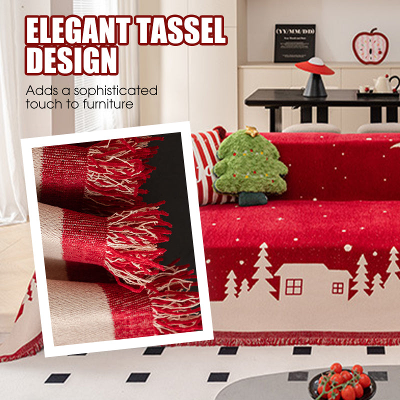 🎅Xmas Sales - 50% OFF🎄Christmas Chenille Sofa Slipcover