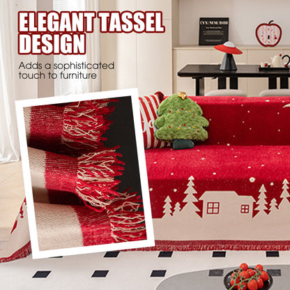 🎅Xmas Sales - 50% OFF🎄Christmas Chenille Sofa Slipcover