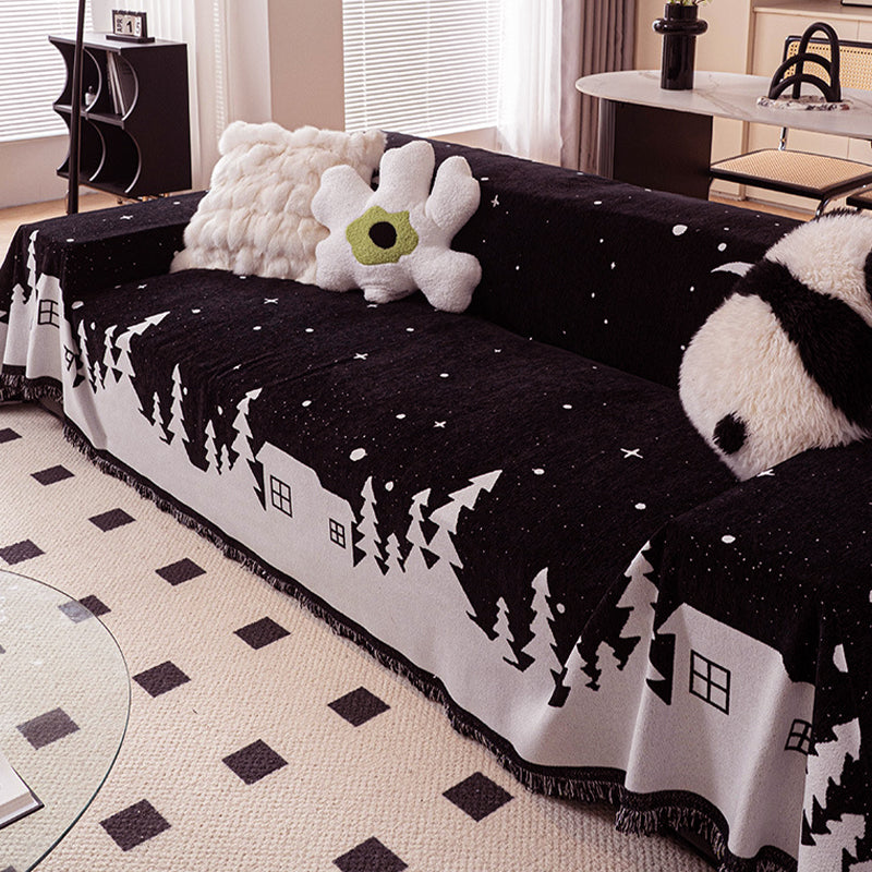 🎅Xmas Sales - 50% OFF🎄Christmas Chenille Sofa Slipcover