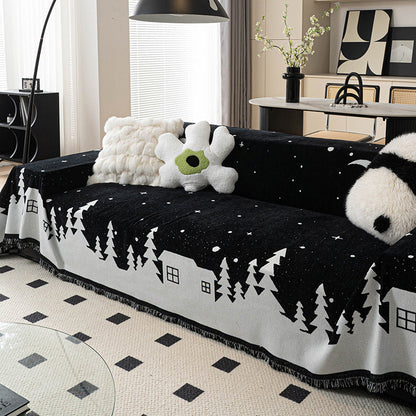 🎅Xmas Sales - 50% OFF🎄Christmas Chenille Sofa Slipcover