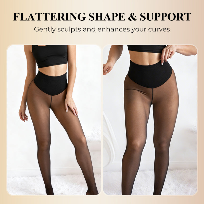❄️Leggings en polaire moulants à couture unique✨Restez au chaud. Affichez une silhouette parfaite💕