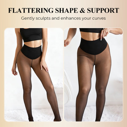 ❄️Leggings en polaire moulants à couture unique✨Restez au chaud. Affichez une silhouette parfaite💕