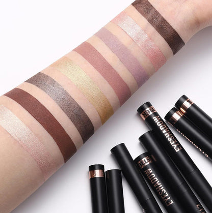 🎅ONLY TODAY - FOR 8 PCS!!🎄50K+ SOLD! 🎁✨8 Colors Glitter Eyeshadow Stick Waterproof & Long-Wearing & Multi-Use
