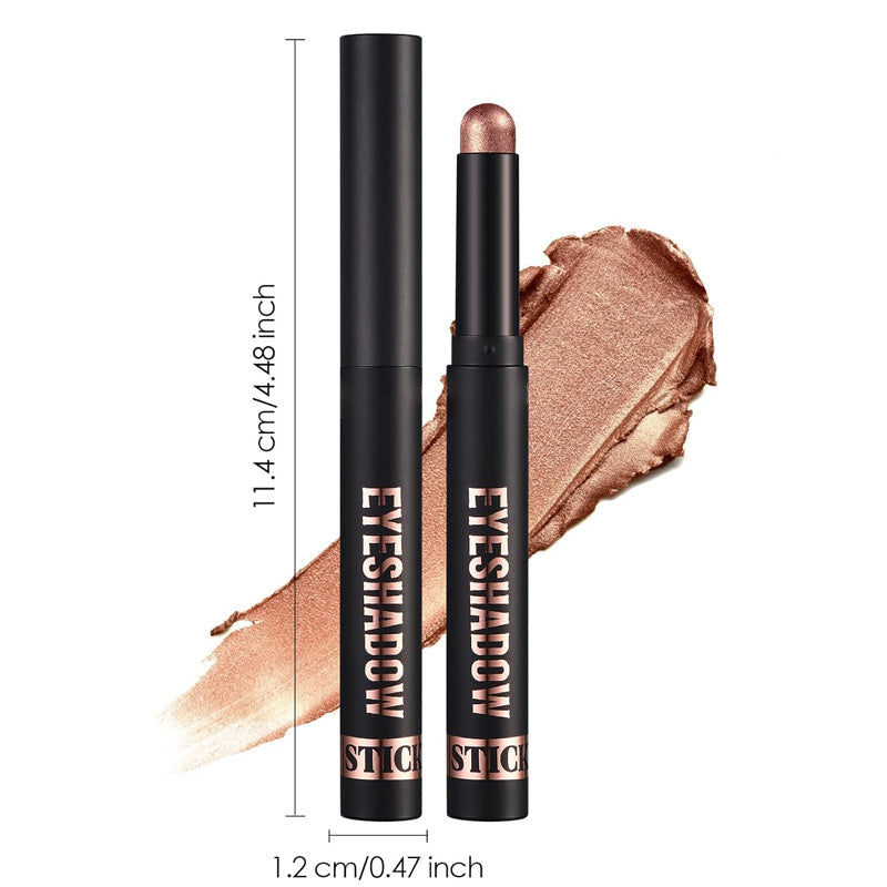 🎅ONLY TODAY - FOR 8 PCS!!🎄50K+ SOLD! 🎁✨8 Colors Glitter Eyeshadow Stick Waterproof & Long-Wearing & Multi-Use zanzzea