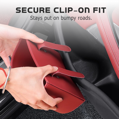 🚗 🚗🚗Leather Car Door Cup Holder – Wide‑mouth opening, easy reach for drinks & phone. Clip‑on secure fit. PU leather, tough & stylish. 🛡️✨
