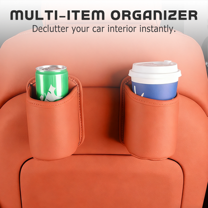 🚗 45% OFF! Leather Car Door Cup Holder – Wide‑mouth opening, easy reach for drinks & phone. Clip‑on secure fit. PU leather, tough & stylish. 🛡️✨