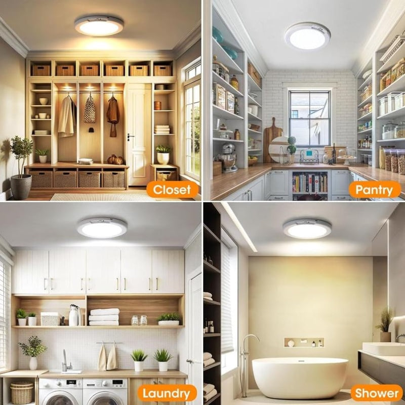 🌞Rechargeable Motion Sensor Ceiling Light 🏡 zanzzea