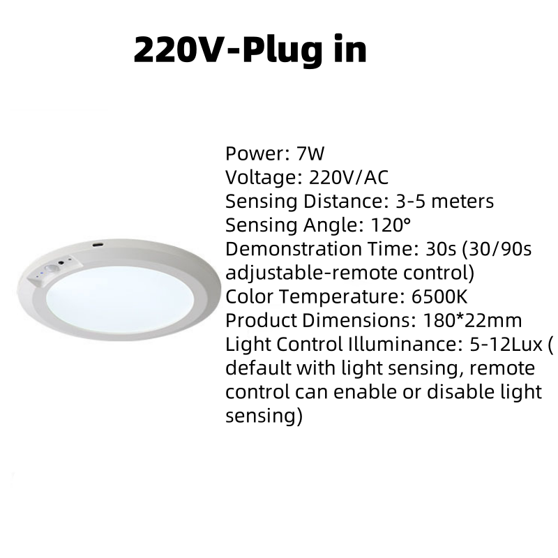 🌞Rechargeable Motion Sensor Ceiling Light 🏡 zanzzea
