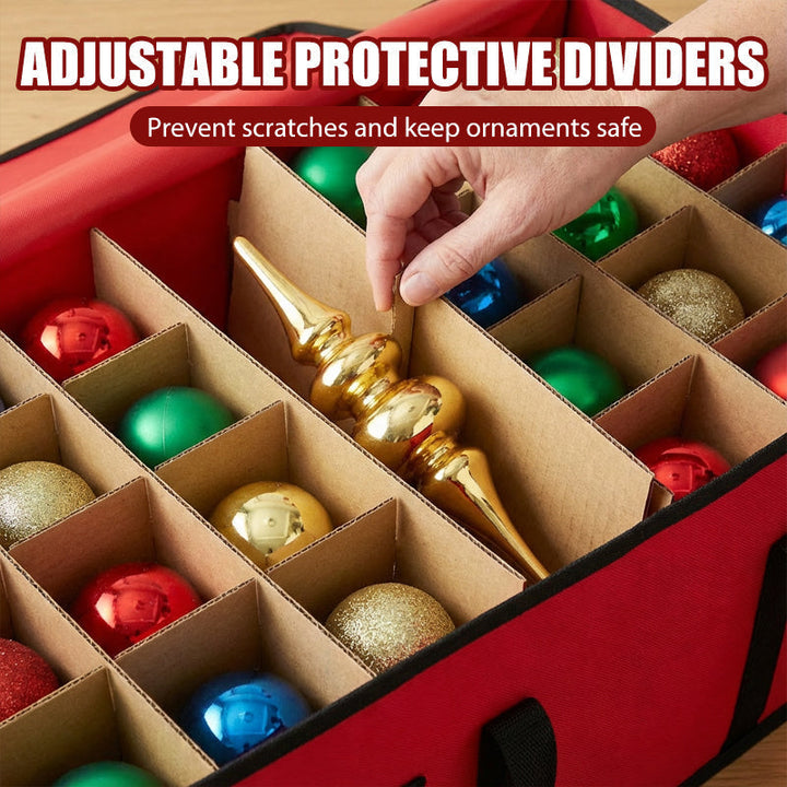 Foldable Christmas Ornament Storage Box