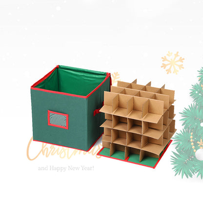 Foldable Christmas Ornament Storage Box