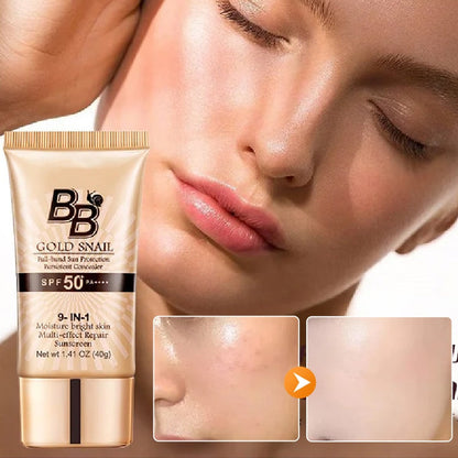 LAST DAY - BUY 1 GET 1 FREE💜High-coverage waterproof snail BB cream